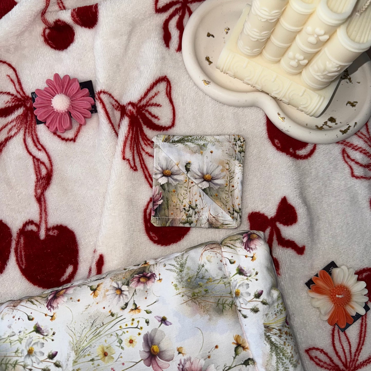 Semn de carte din bumbac Secret Garden