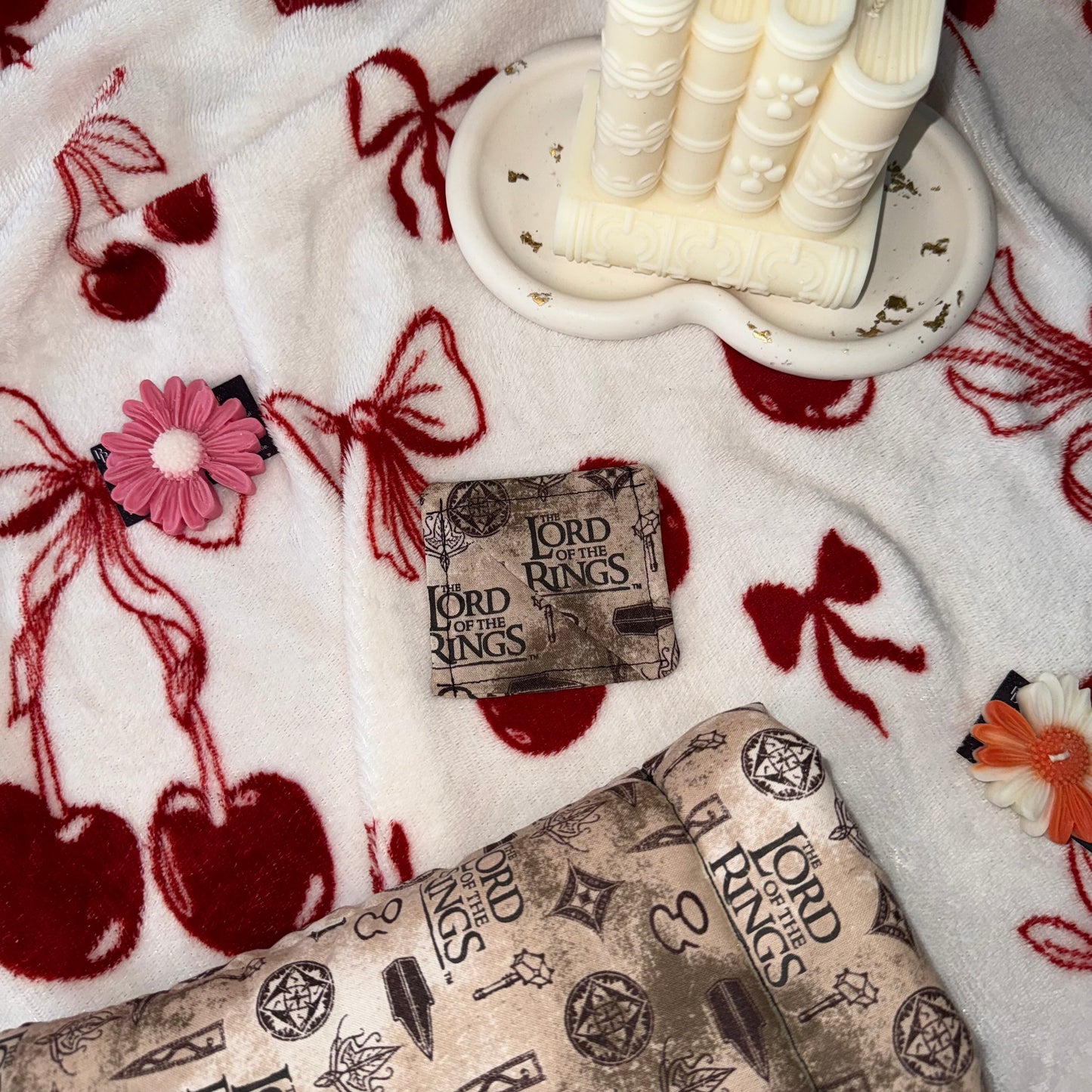 Semn de carte din bumbac Lord of the Rings