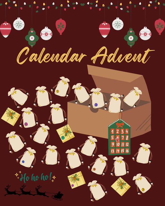 Calendar Advent Bookish